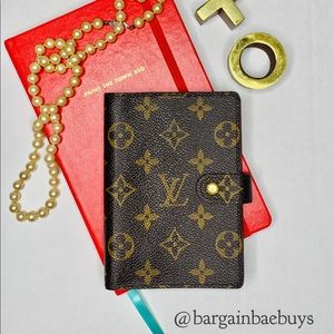 Authentic Louis Vuitton PM Agenda